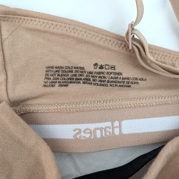 Hanes Cotton Triangle Bralettes Size XL New Without Tags - Picture 5 of 6